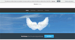 Desktop Screenshot of absolutehealing.ie